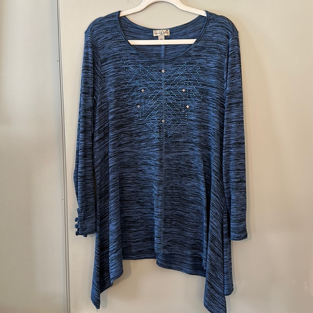 Live and let live 2X women’s top